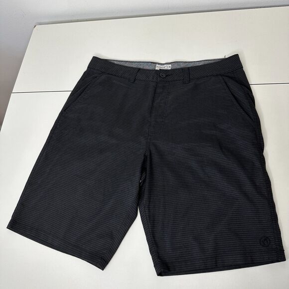 Hang 10 Black-Gray Daybreak Hybrid 21" Everyday Short Back Pocket Stretch 34 - Picture 14 of 14